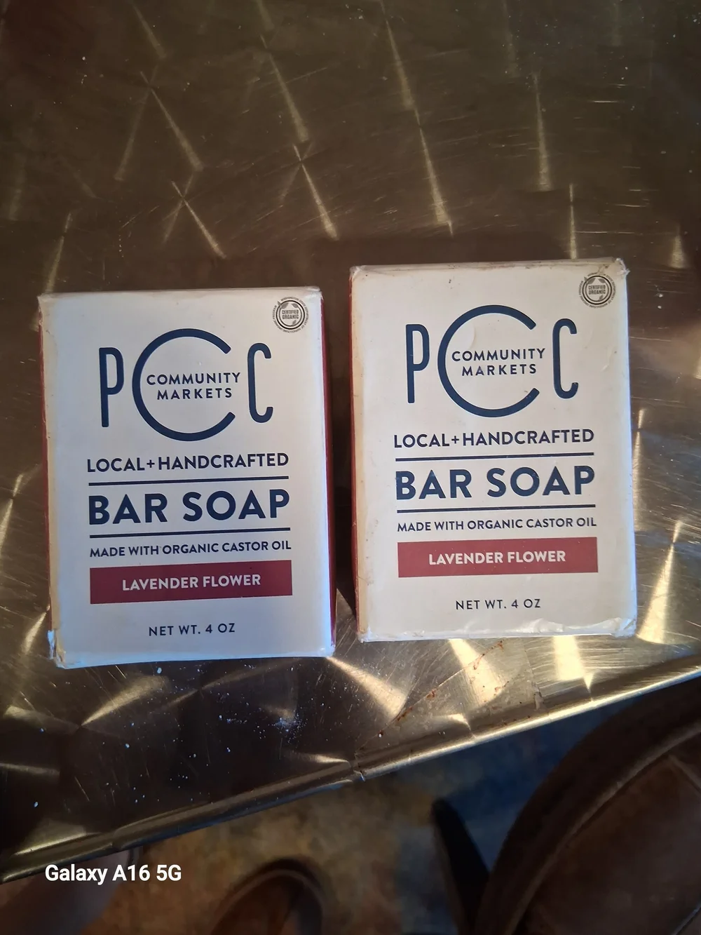 Ada Floral Patterned Bar Soaps in Purple, Pink, Blue and White